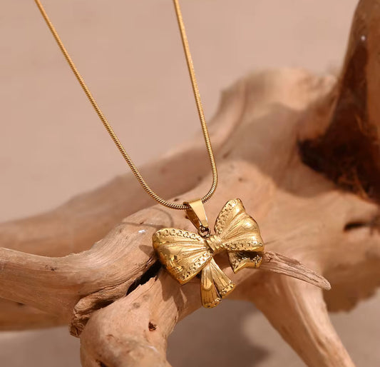 Bowtox Necklace