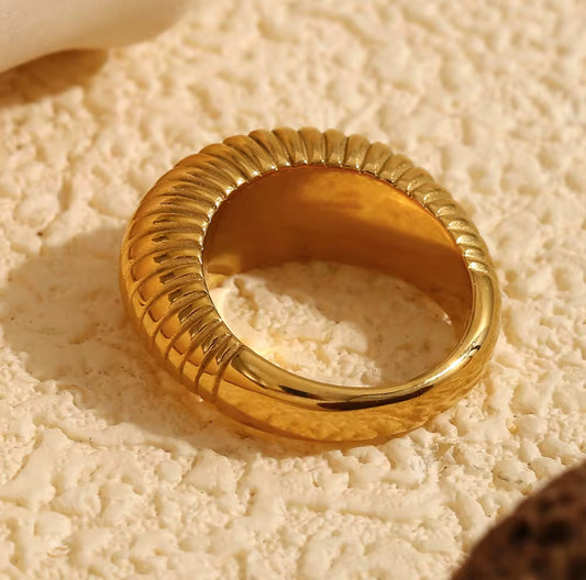 Camille’s Heart Stone Band Ring