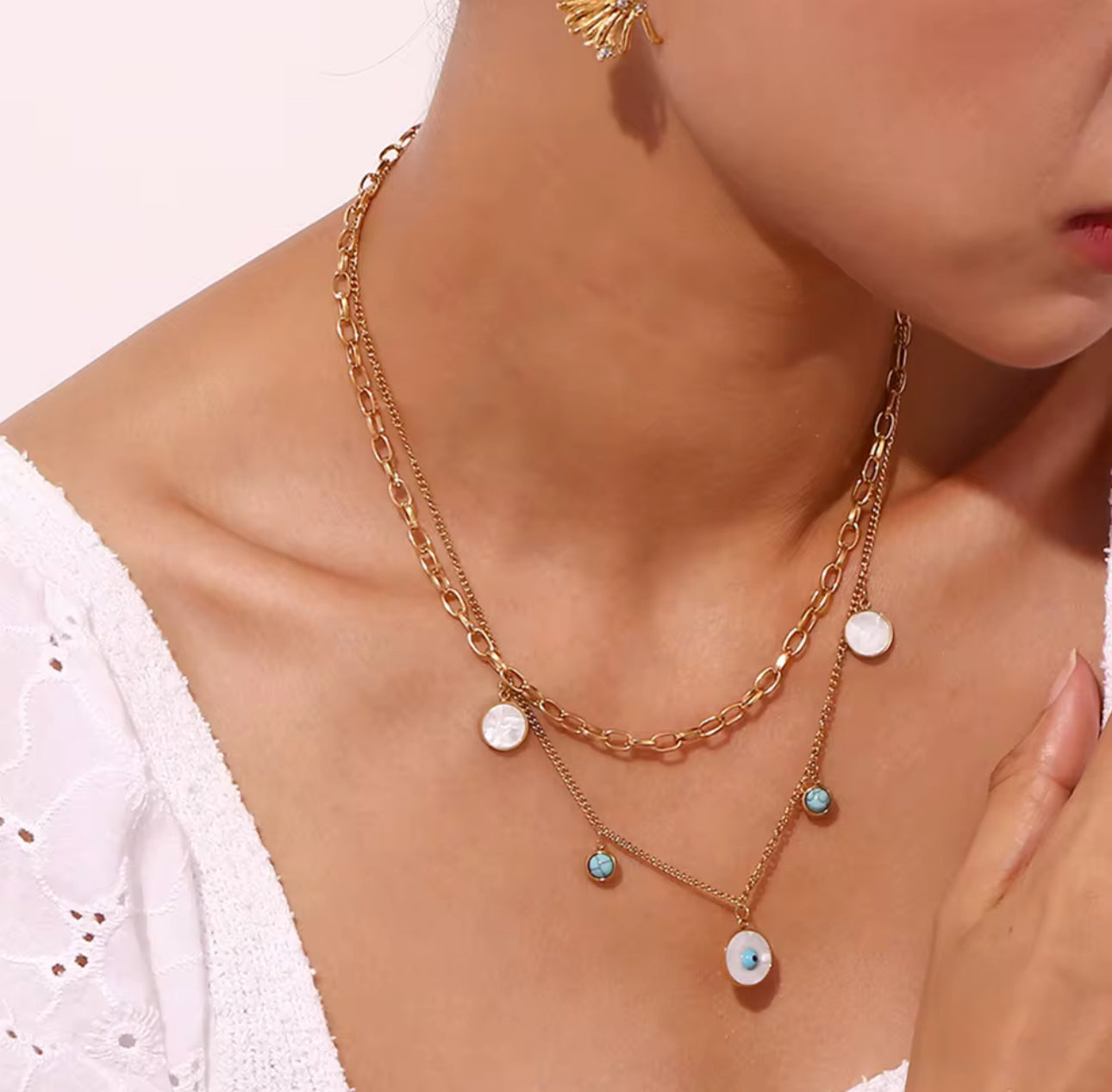 Mia’s Evil Eye Necklace