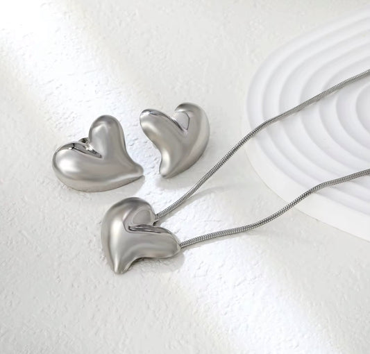 Sterling Love Earrings