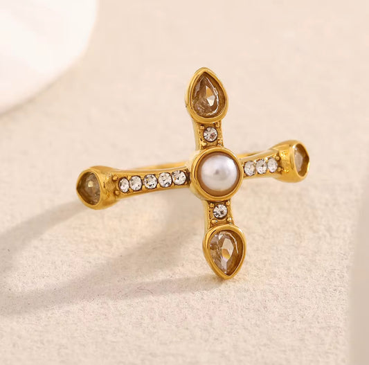 Bella’s Cross Zirconia Ring
