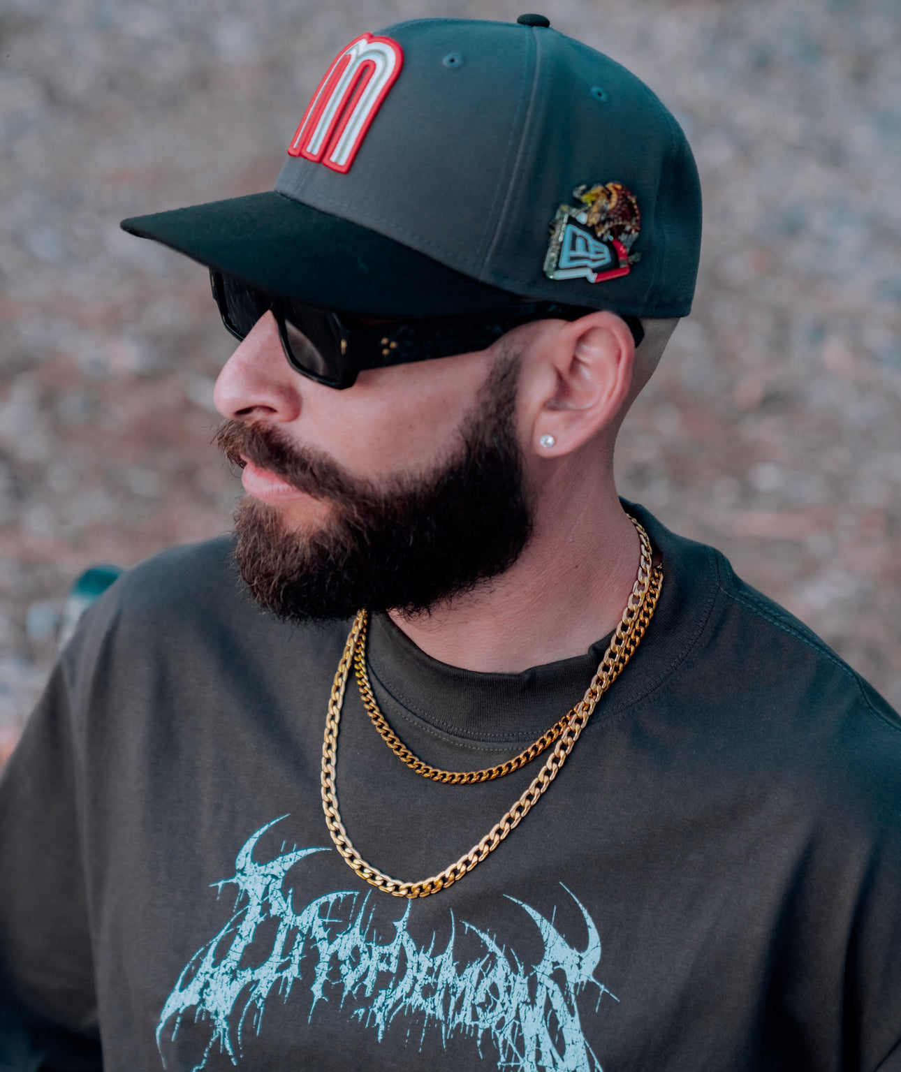 Alex’s Gold Curb Chain 8mm