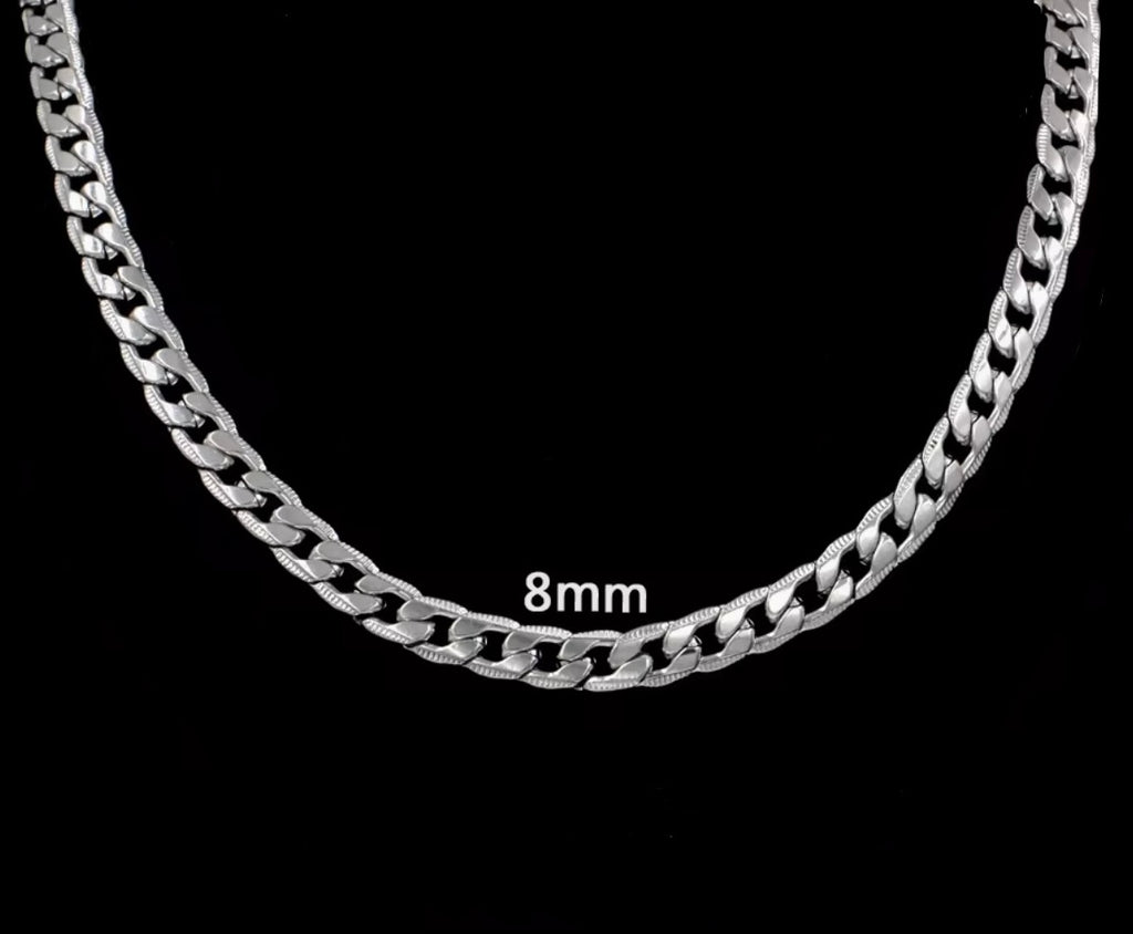 Zion’s Silver Curb Chain
