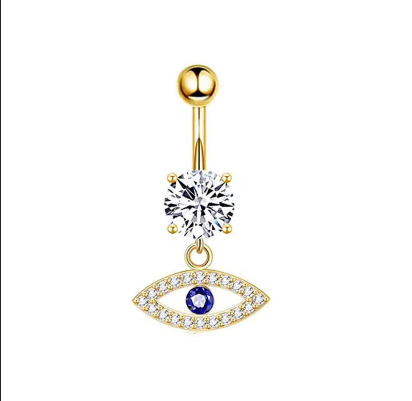 Evil Eye Belly Charms