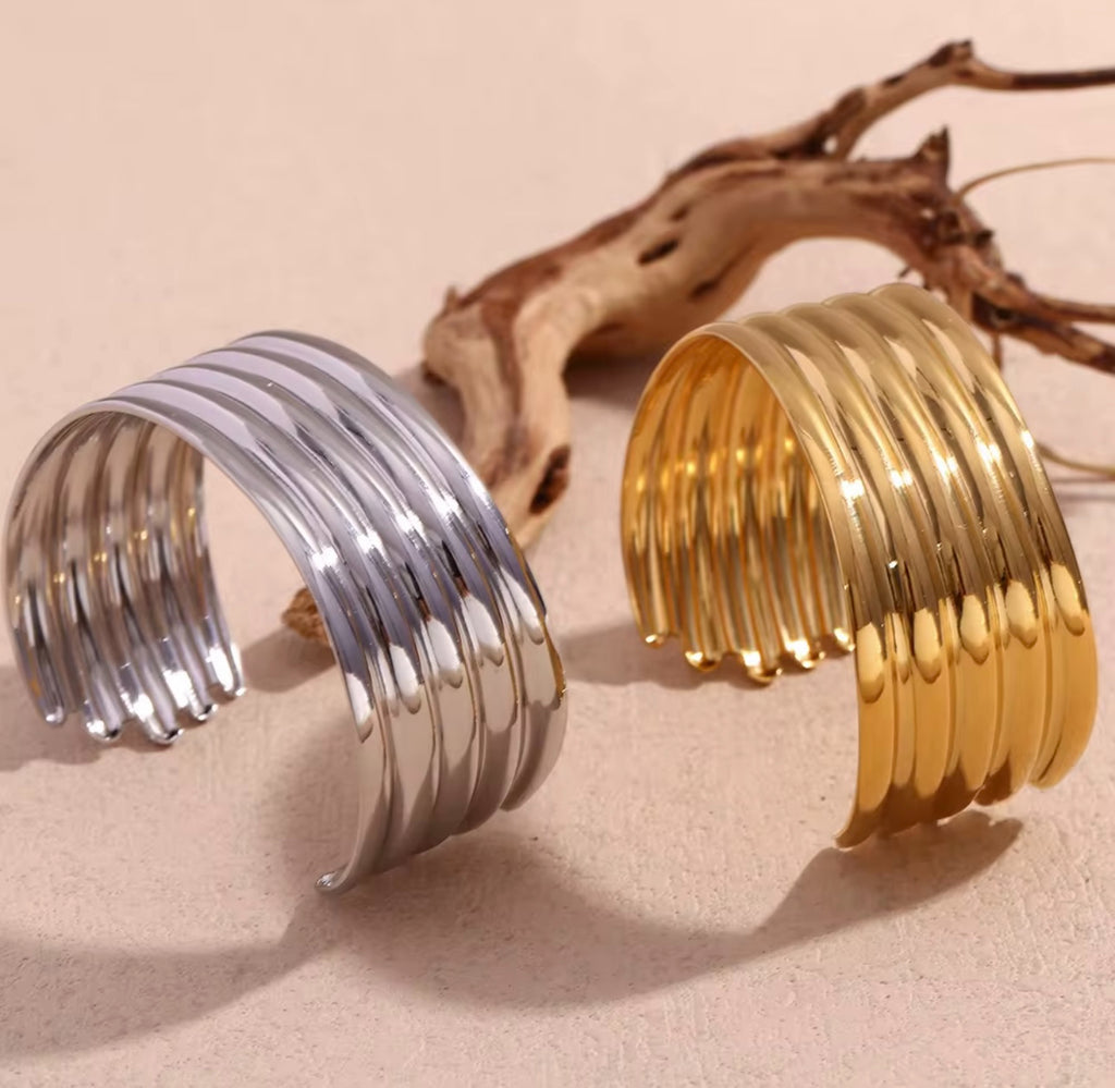 Swirly Cuff Bracelet