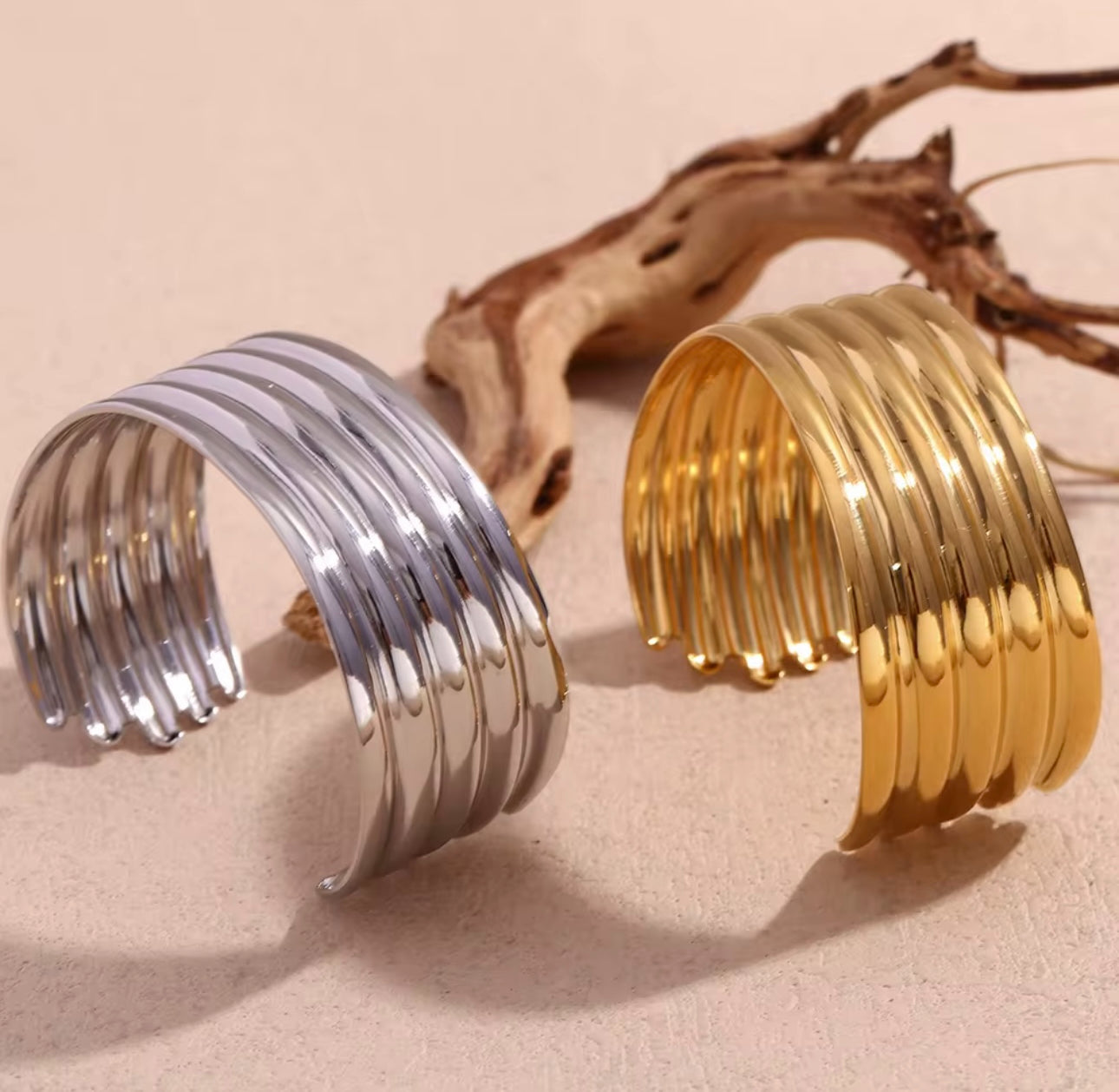 Swirly Cuff Bracelet