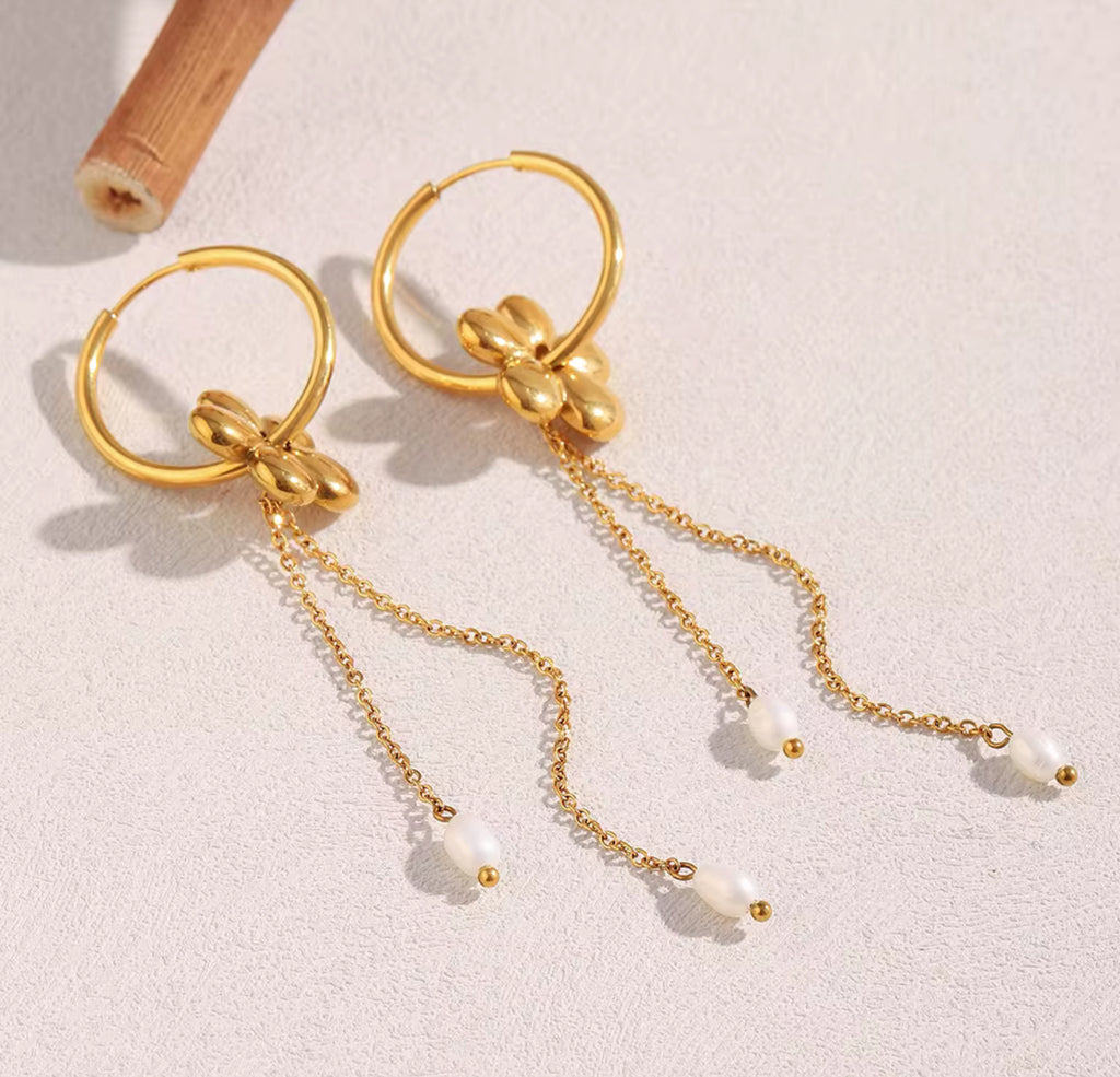 Daisy Dew Drop Earrings
