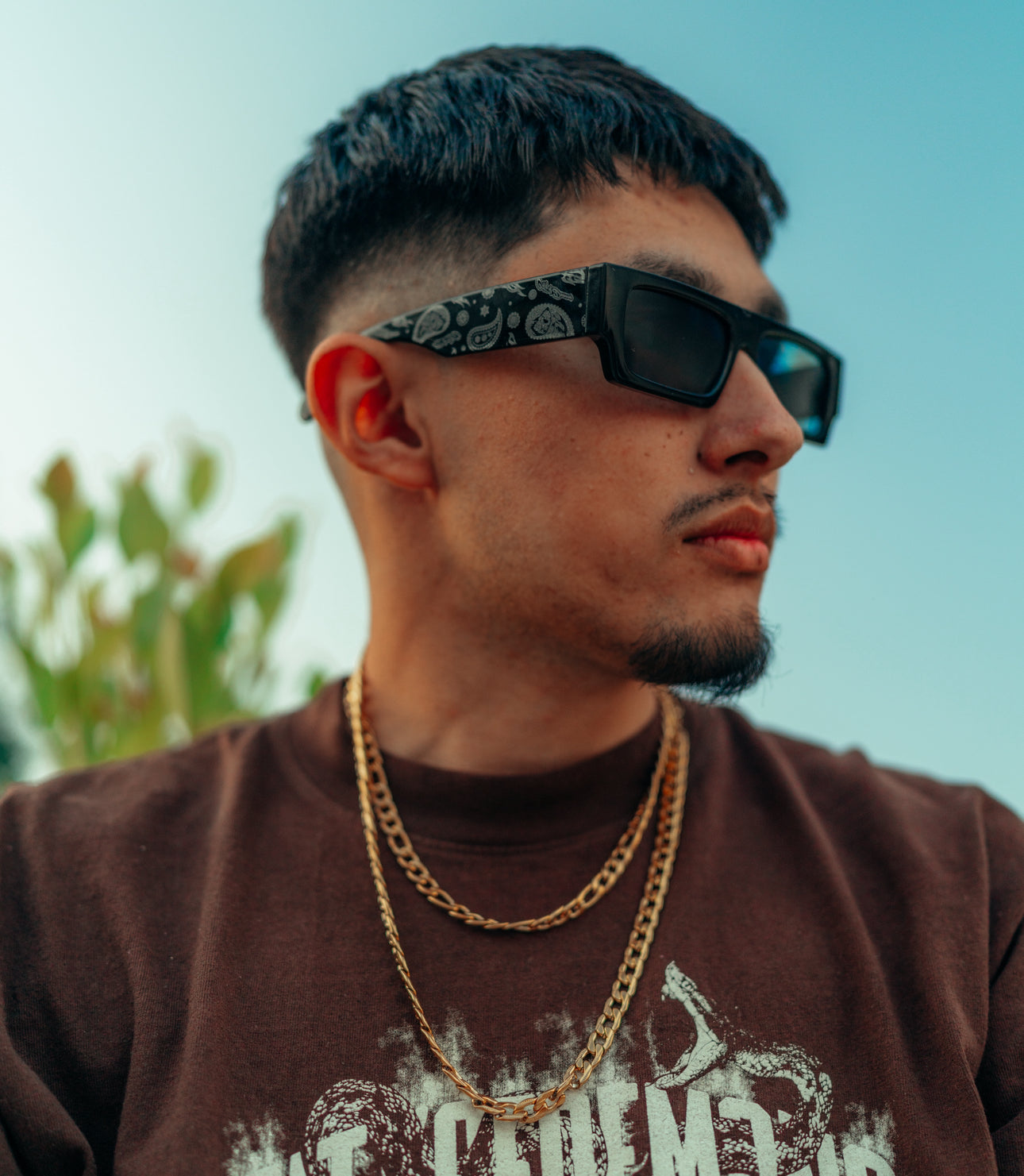 Beau’s Gold Figaro Chain