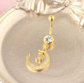 Luna Star Belly Charms