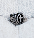 Onyx Cross Ring