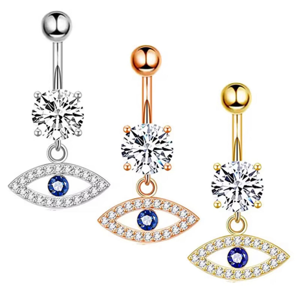 Evil Eye Belly Charms