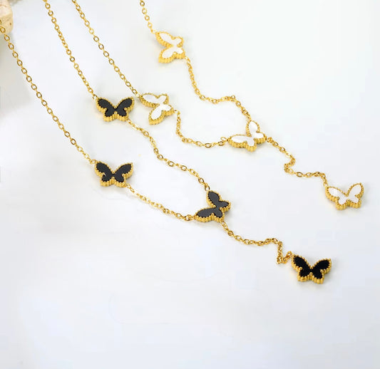 Flutter Kiss Dangling Necklace