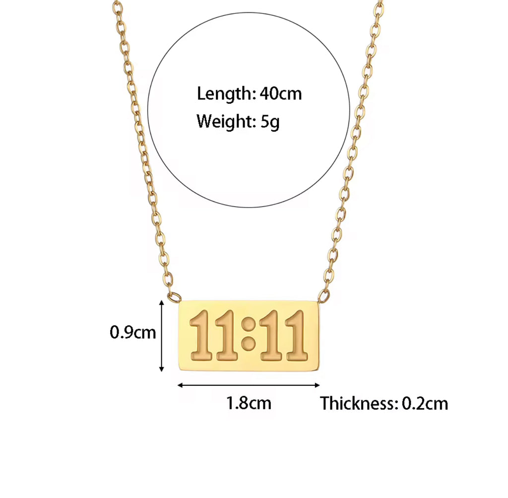 11:11 Angel Hour Necklace