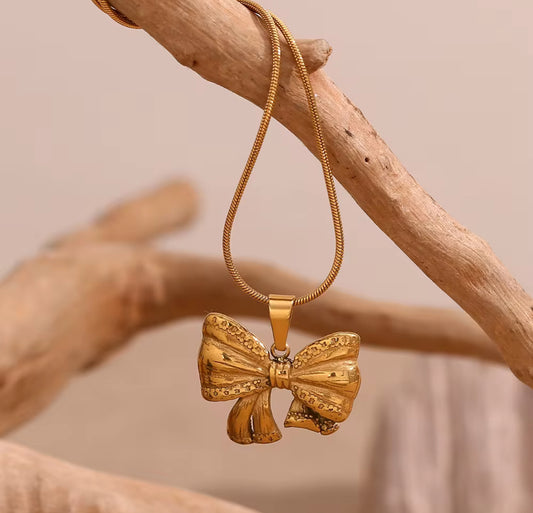 Bowtox Necklace