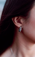 Nicole’s Silver Twisted Earrings