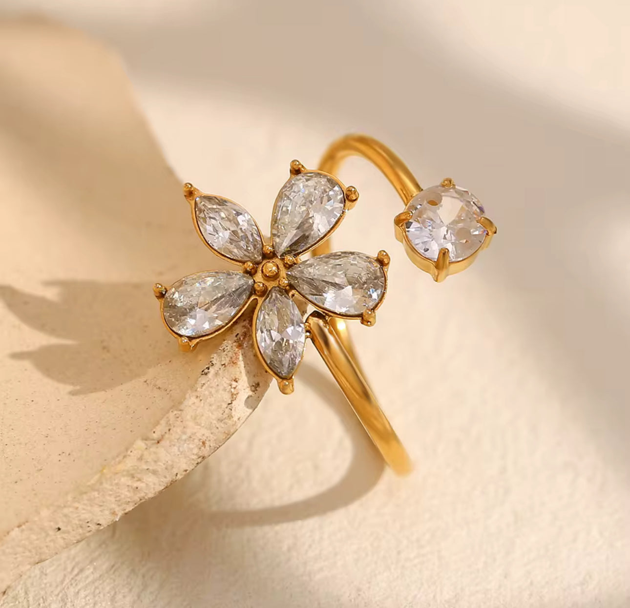 Petal Promise Ring