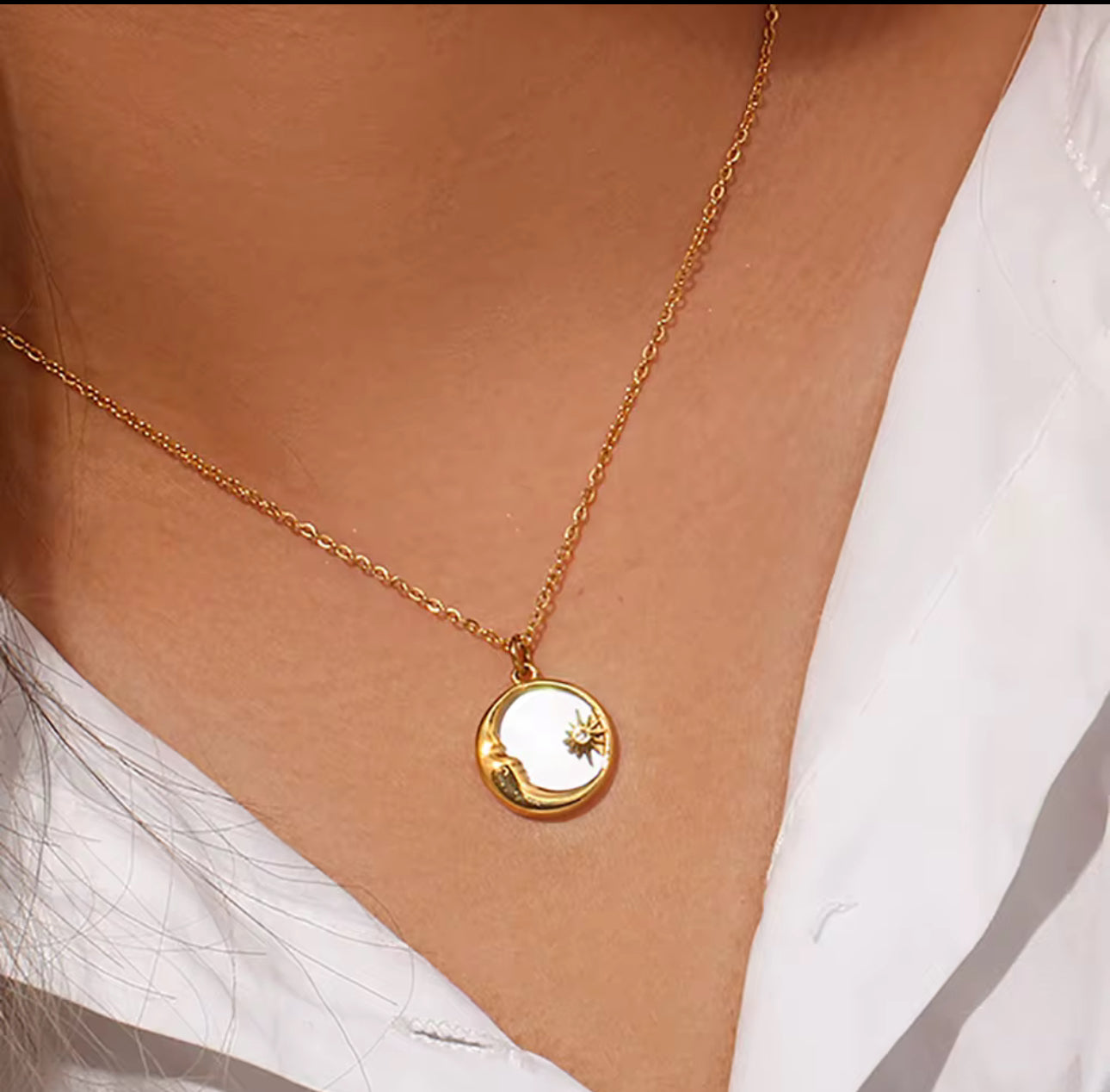 Moonlight Pearl Necklace