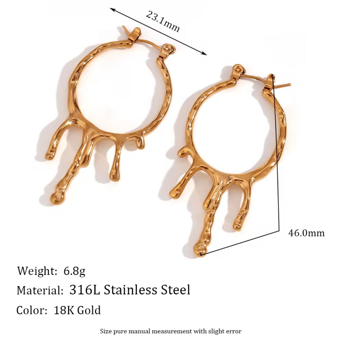 Lola’s Molted Glow Hoops