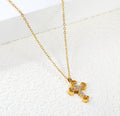 Luna’s  Dainty Cross Necklace