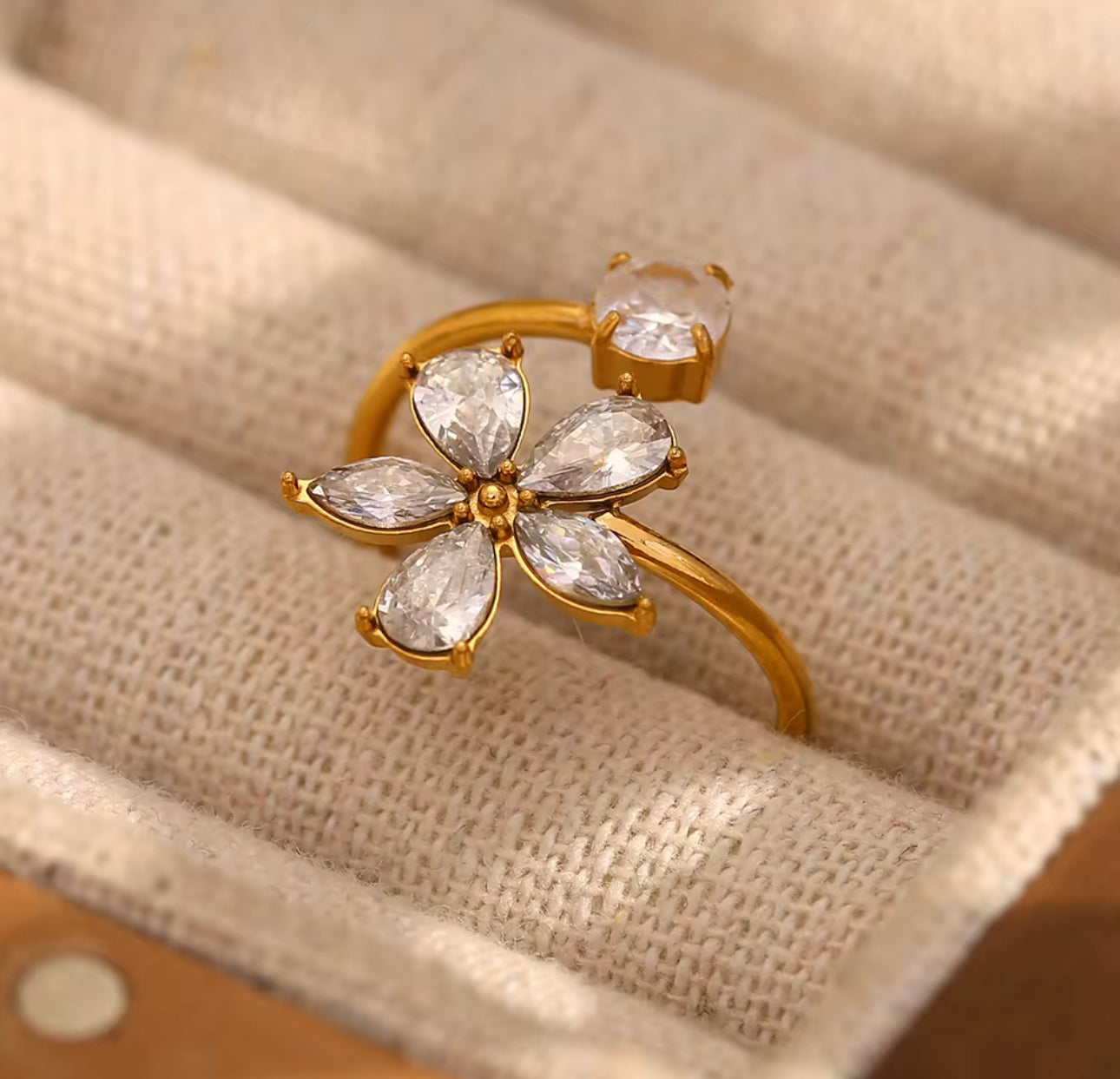 Petal Promise Ring