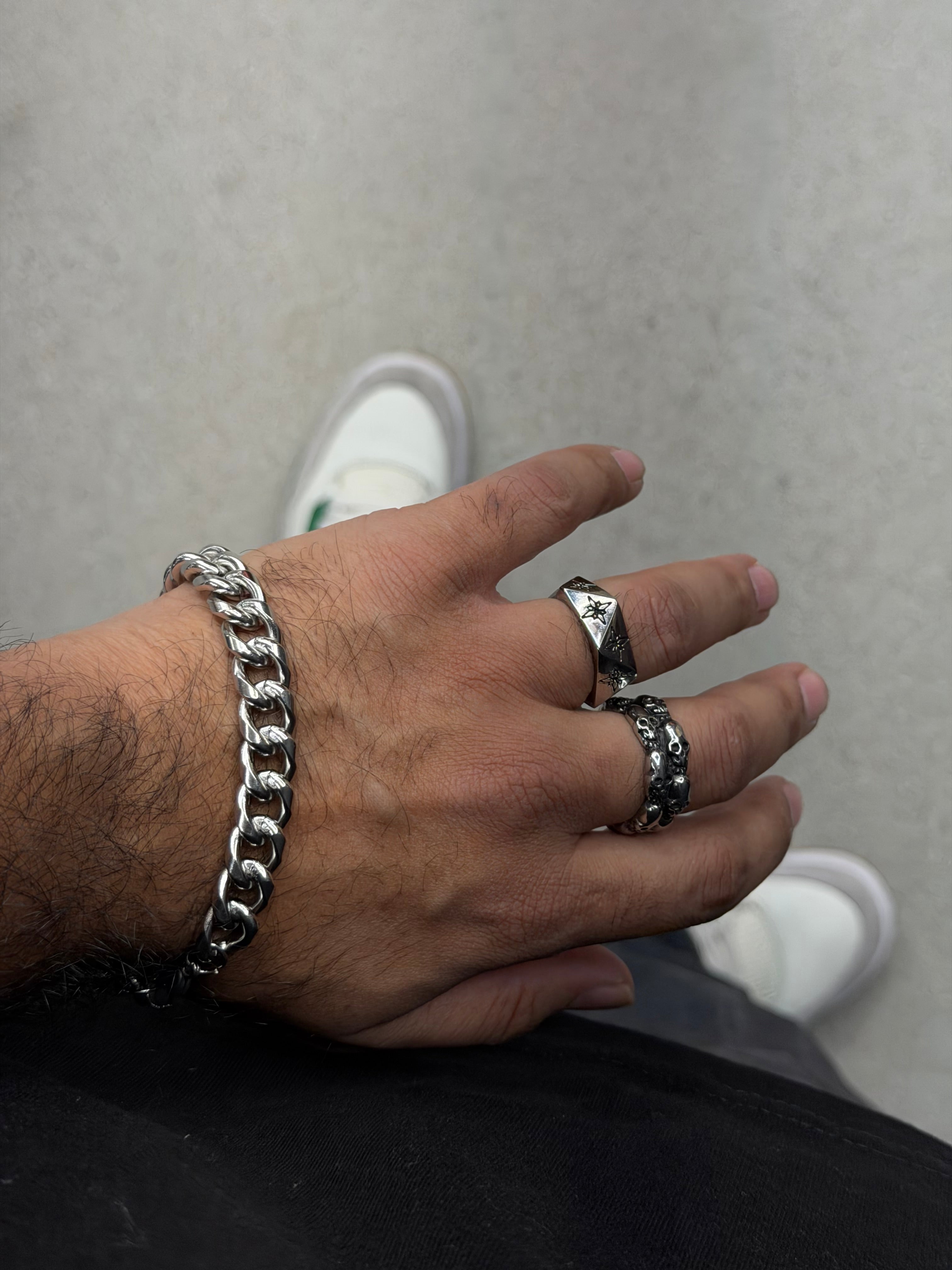Silver Cuban Link Chain