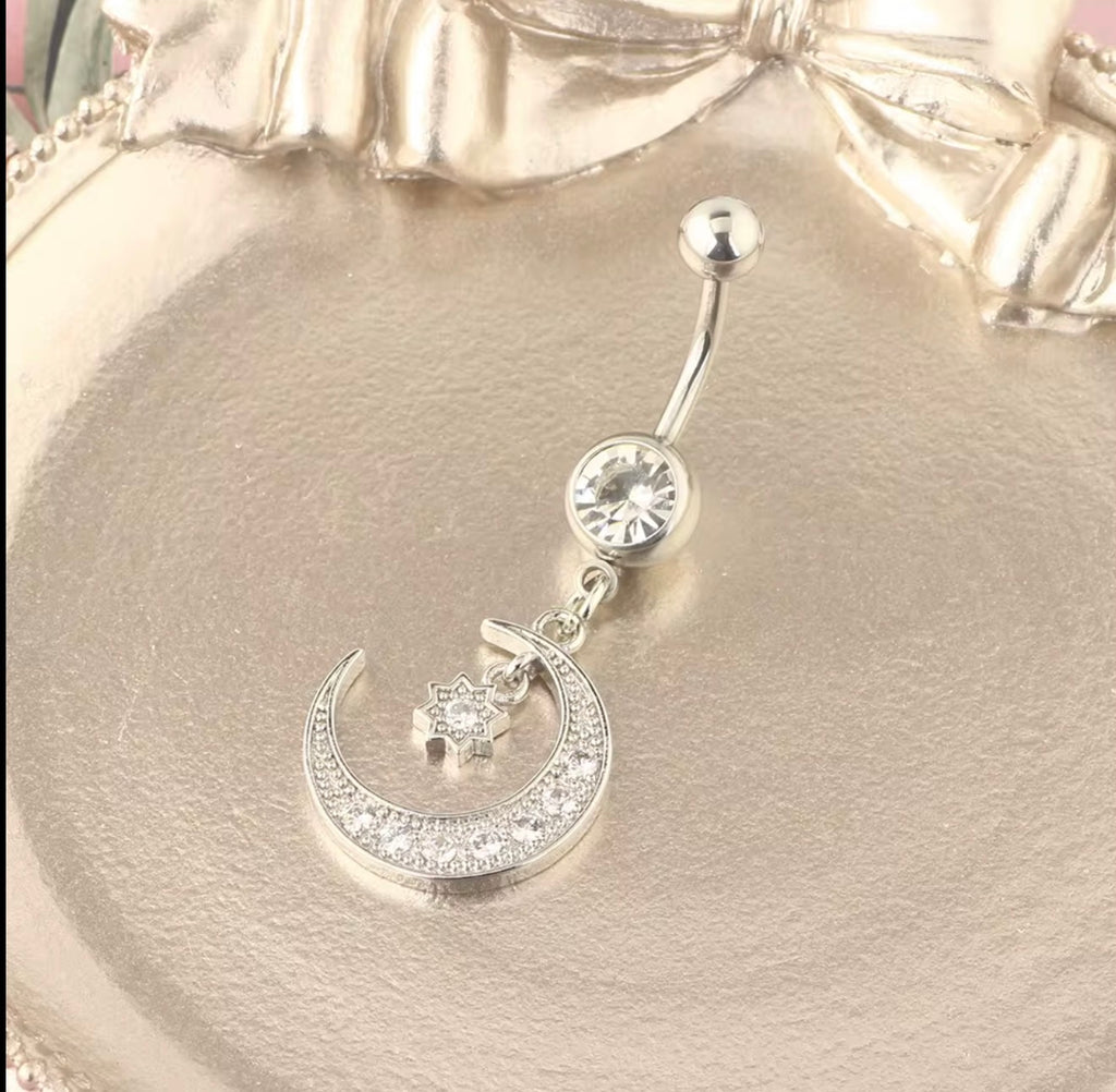 Luna Star Belly Charms
