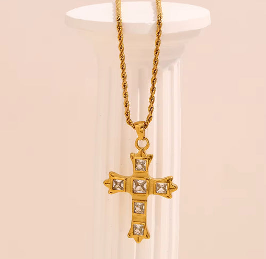 Unity Cross Necklace