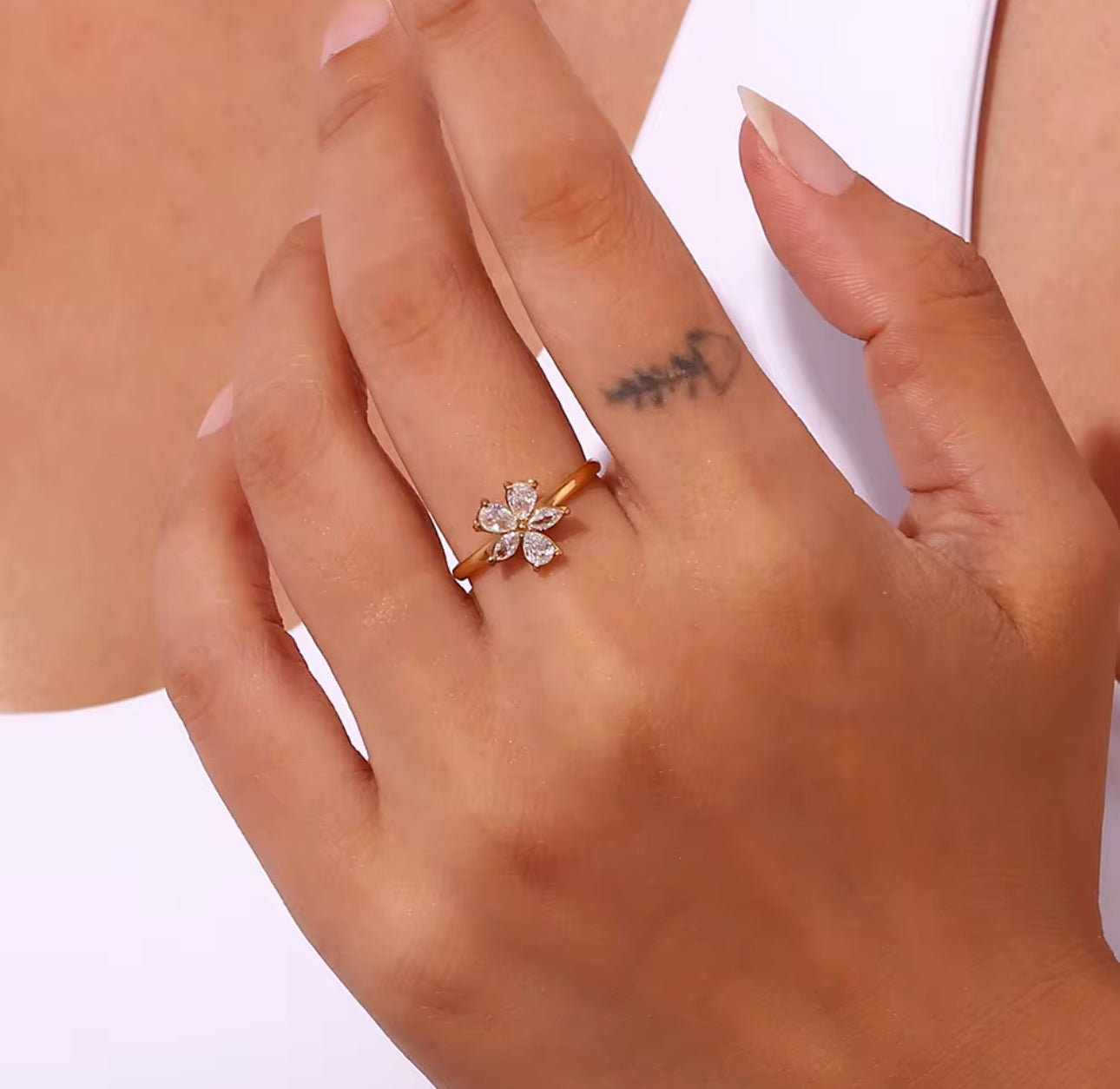 Crystal’s Floral Ring