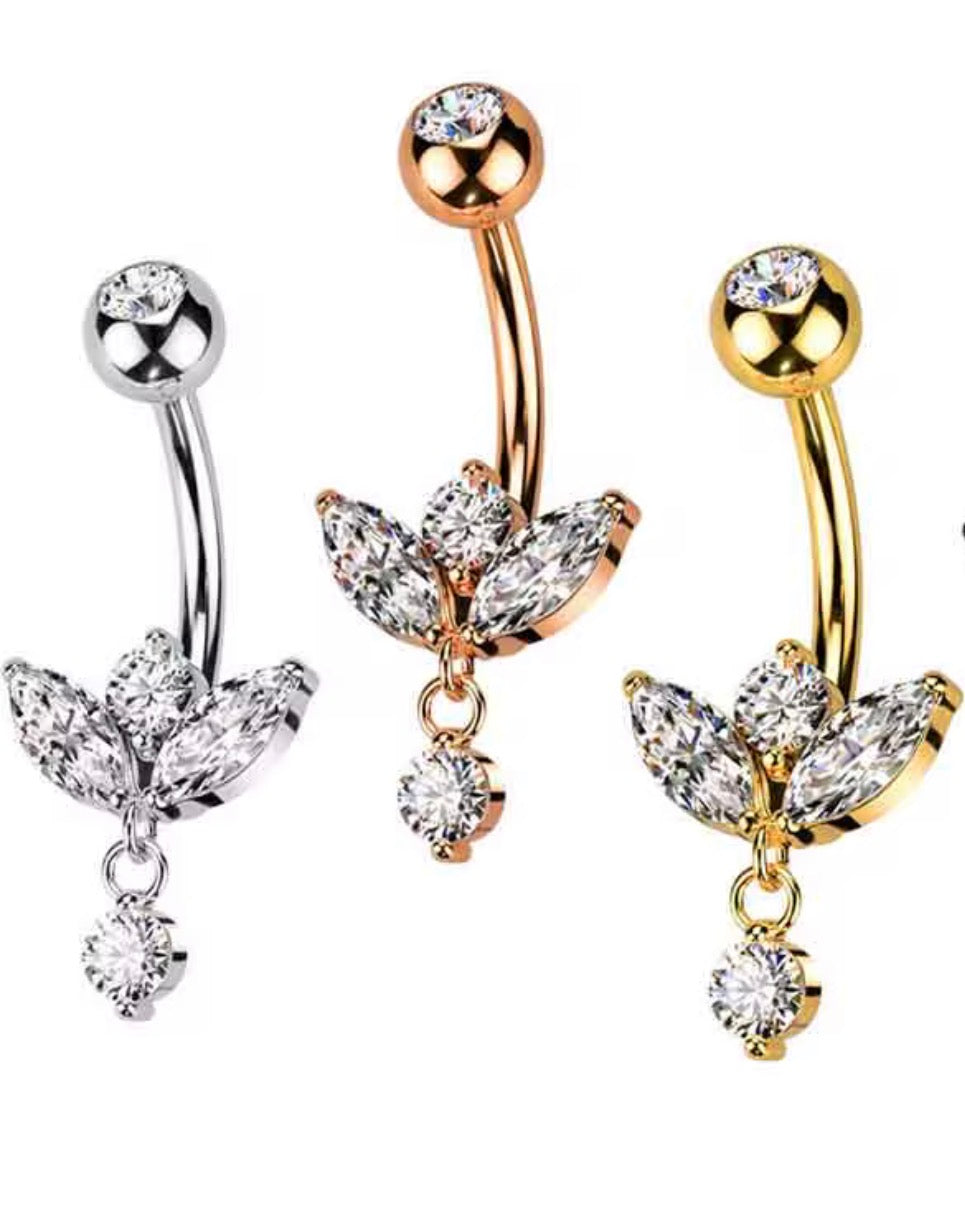Flora Belly Charms