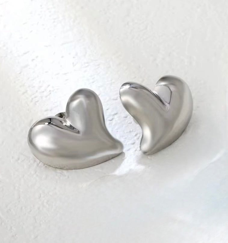 Sterling Love Earrings