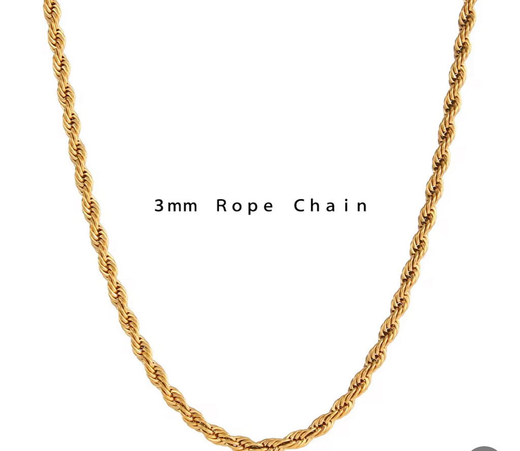 Universal 3mm Rope Chain