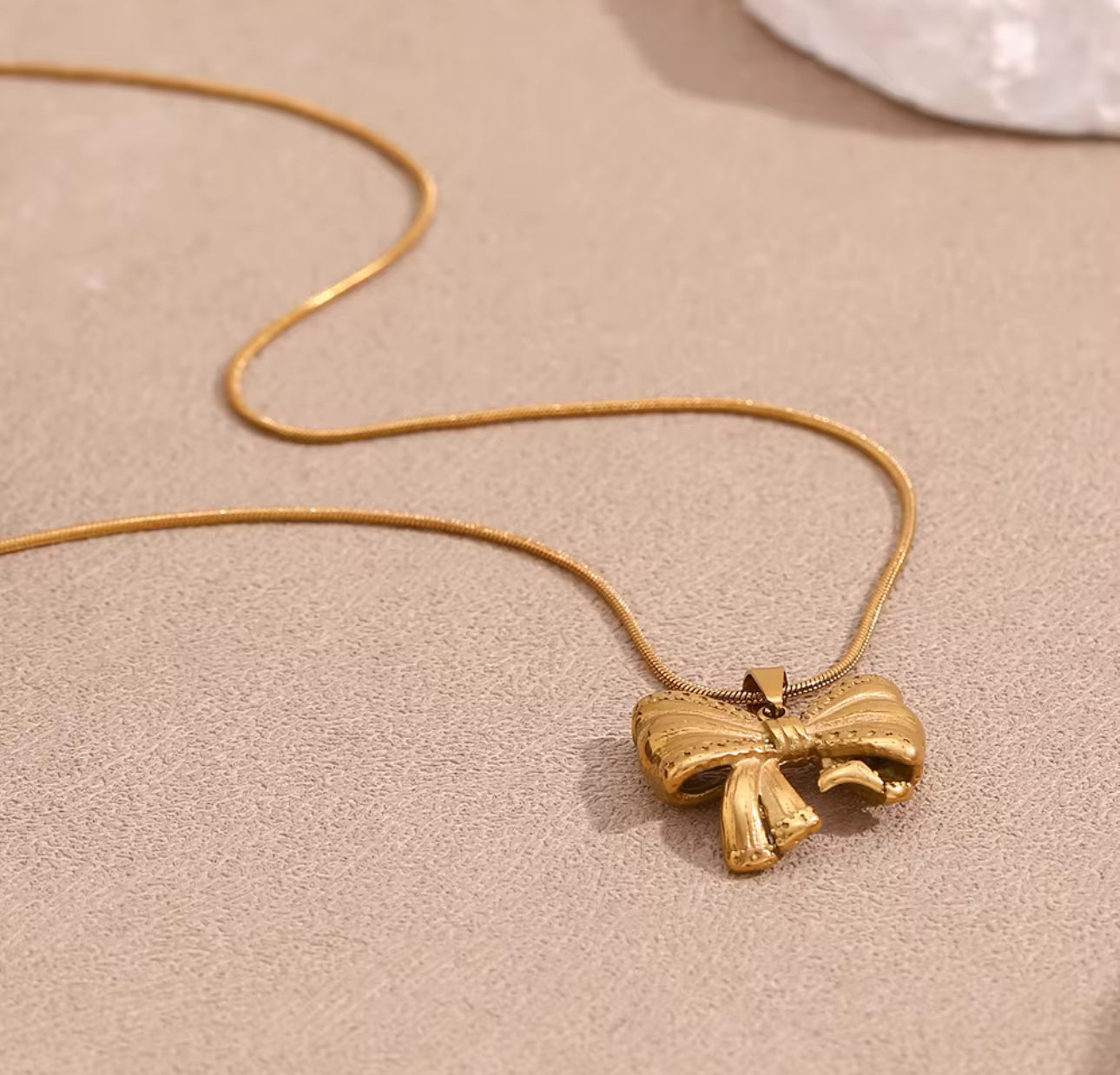 Bowtox Necklace