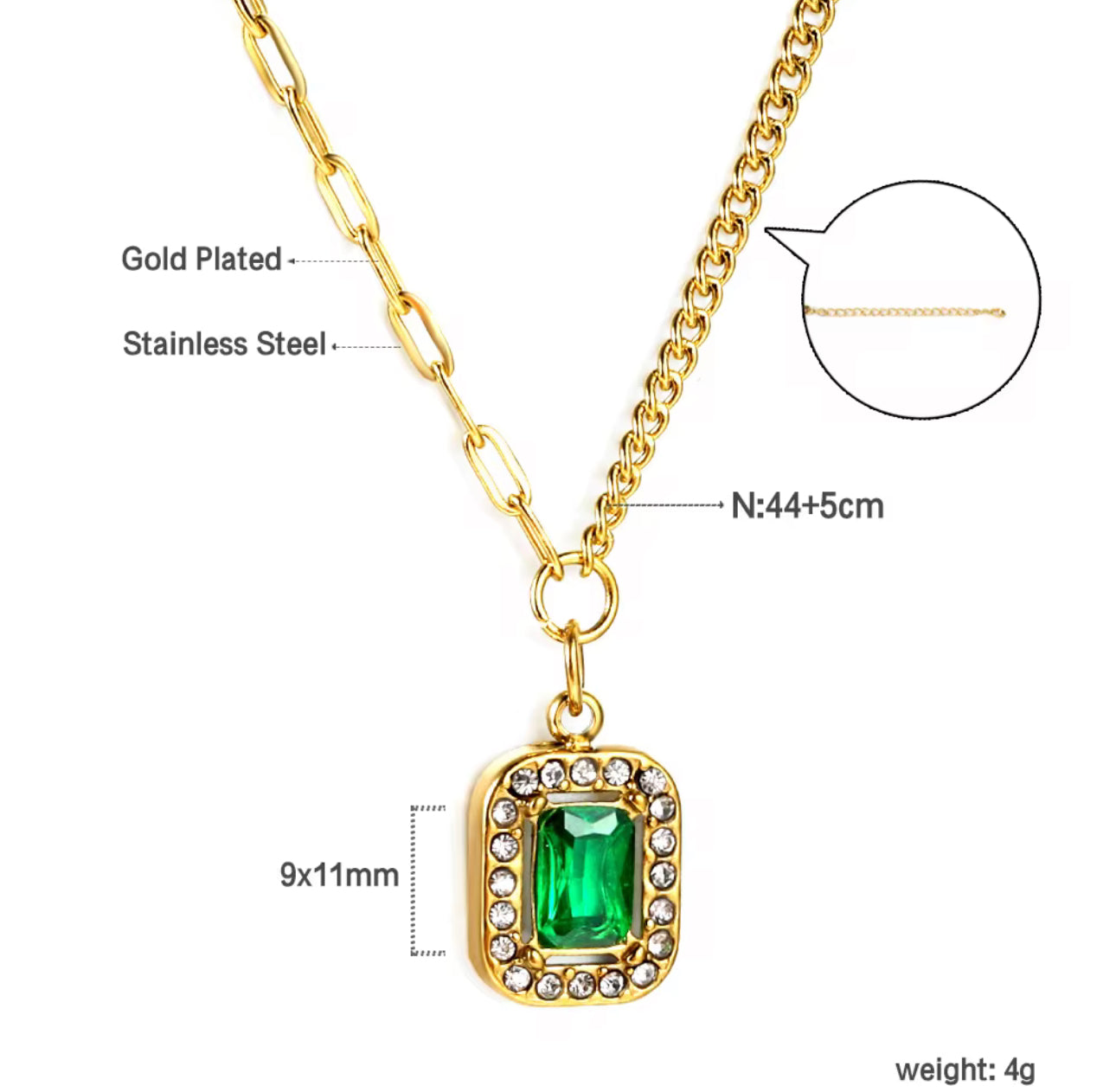 The Emerald Empress Necklace