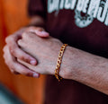 Beau’s Gold Figaro Bracelet