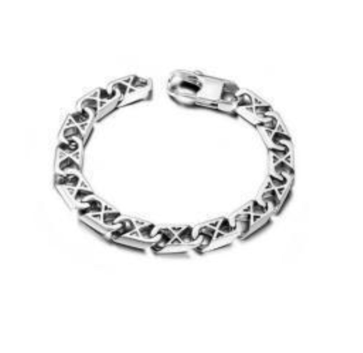 X Interlock Flat bracelet