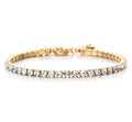 Gold Tennis Bracelet