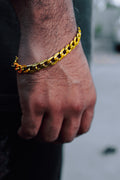 Zion’s Gold Curb Chain Bracelet