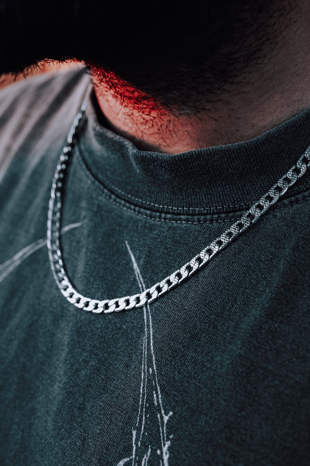 Hayden’s Silver Curb Chain